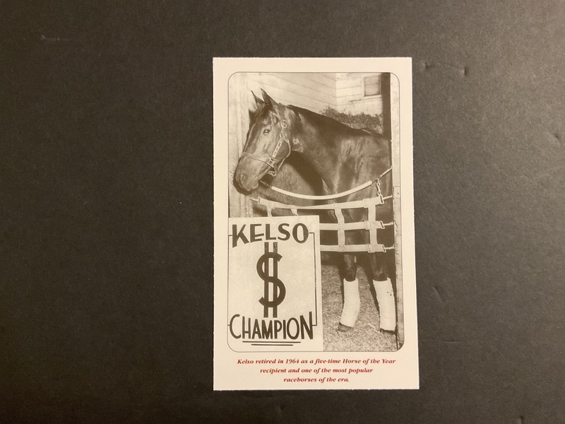 KELSO clipping Horse Racing 5 Time Horse Of The Year