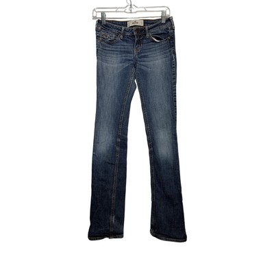 Hollister straight leg jeans womens 25 long 1L normcore streetwear casual urban