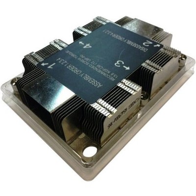 Supermicro Intel Socket LGA3647-0 1U Passive CPU Cooler, SNK-P0067PSM
