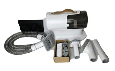 AIRROBO PG100 Pet Grooming Vacuum with 5 Grooming Tools 12000Pa Suction Power