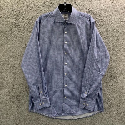 Kurt River Shirt Mens Size Large Button Up Blue