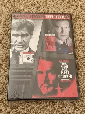 The Jack Ryan Triple Feature (DVD) New