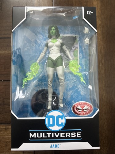 McFarlane DC Multiverse Jade Red Platinum Chase 7" Action Figure