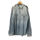Denim & Supply Ralph Lauren Indigo Cotton L Long Sleeve Shirt AB Condition
