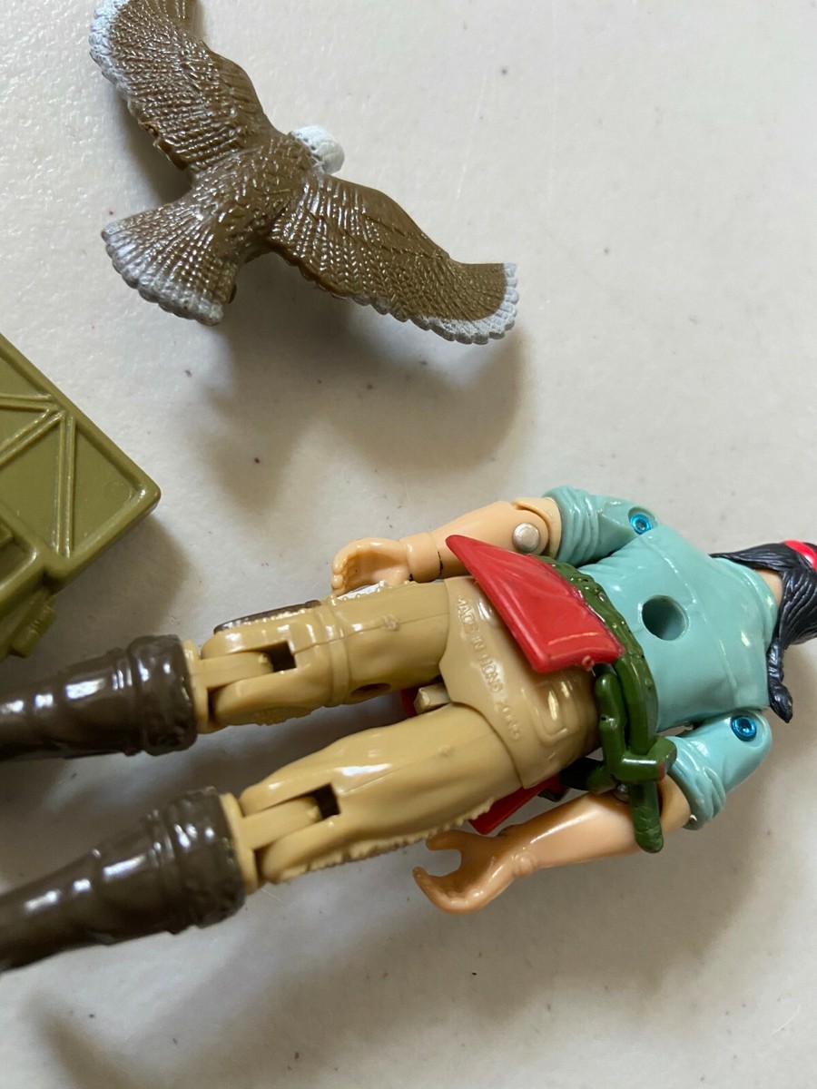1984 GI JOE Spirit Iron Knife & Freedom (Eagle) Loose Action