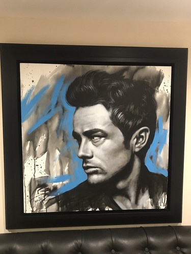 JEN ALLEN- ORIGINAL ‘JAMES DEAN V' SIGNED 76x76cm - Picture 7 of 11