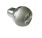 Foliatec Shifter Auto Short Shift Fibre Style Stratos - Silver