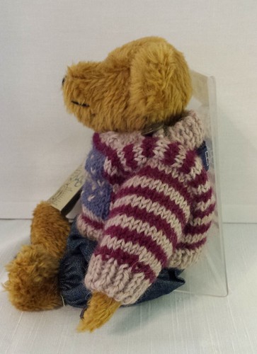 BOYDS BEAR JB Bean Series EDDIE BEANBERGER 1995-99 NOMINADO AL PREMIO TOBY con etiquetas - Imagen 5 de 9