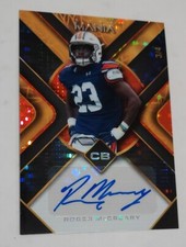 Roger McCreary #AM-TH38, 2022 Wild Card Auto Mania AUTO 3/4 Auburn Tigers Titans