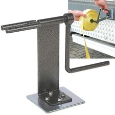 Ratchet Tie-Down Rollup Winder w/ Magnetic Base for Winch Straps Truck Lorries