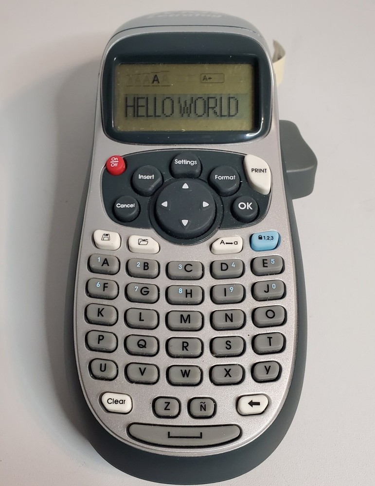DYMO LetraTag 100H Handheld Label Maker Pre-owned Works Great