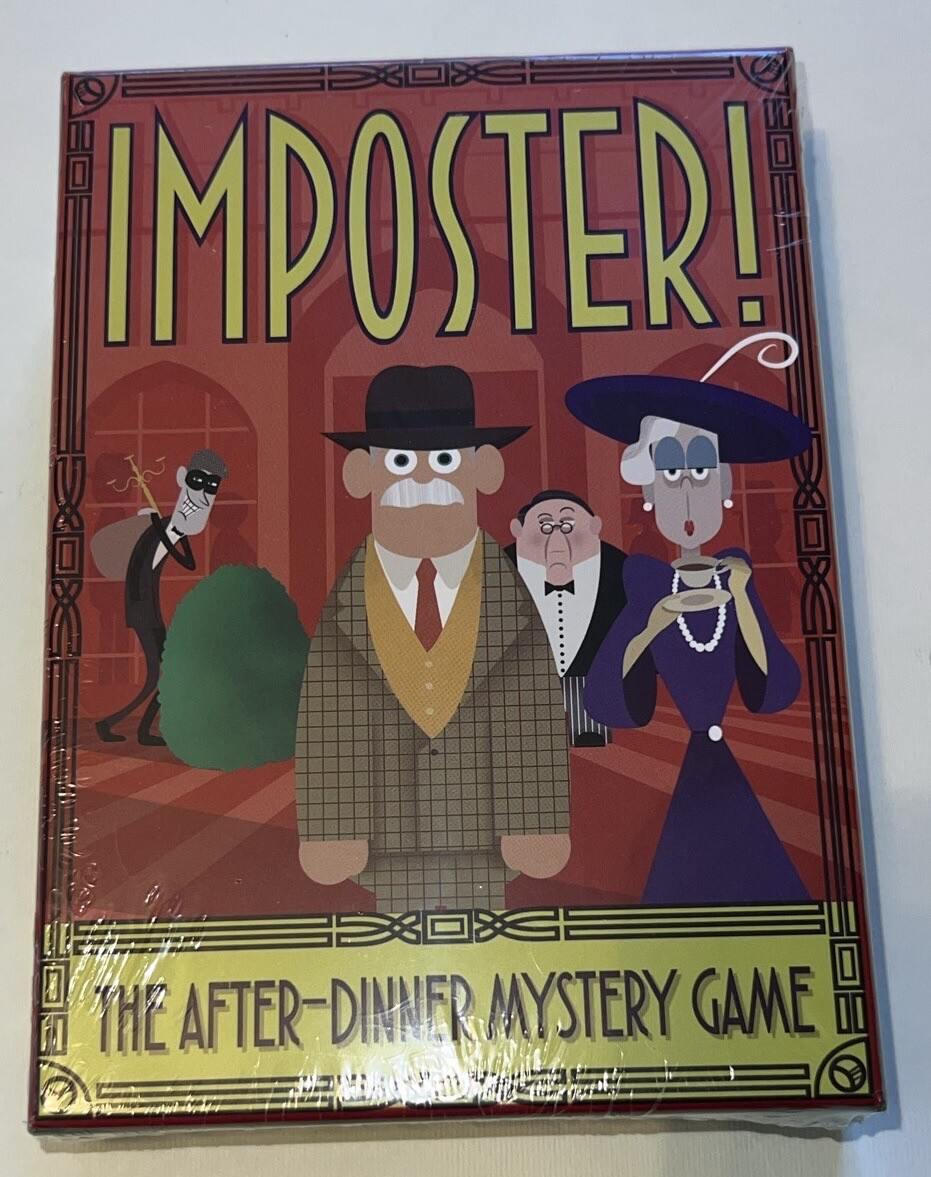 Imposter! A Murder Mystery-Style After-Dinner Game of Bluffing, Brand New  Game!