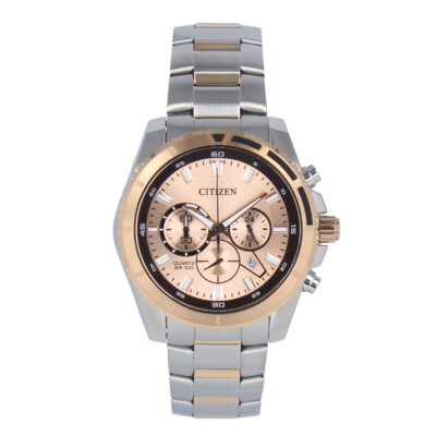 CITIZEN AN8204-59X Eco-drive Quartz Analog Rose Gold Stainless