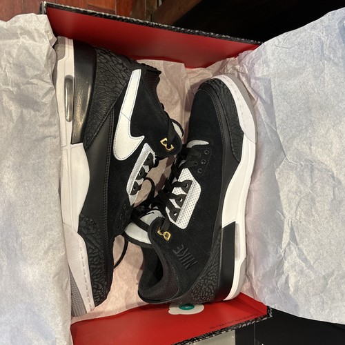 Preowned Size 13 - Jordan 3 Retro Tinker Black Cement 2019 CK4348007 - Picture 13 of 13