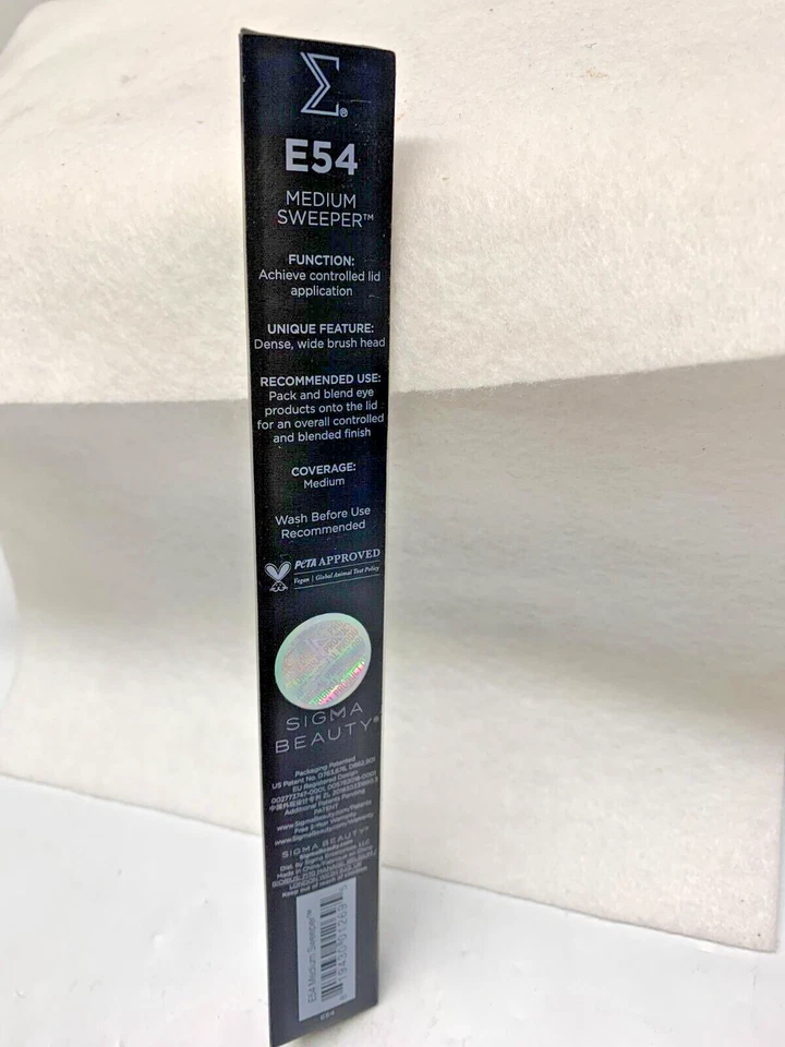 Sigma красоты E54 средний подметально-уборочная щетка плотная широкая головка * новый в упаковке * - Изображение 4 из 4