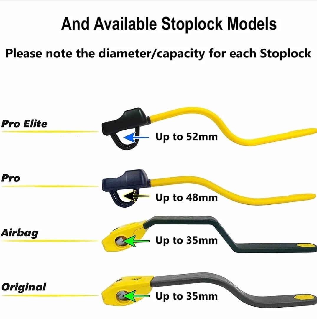 Stoplock Professional Pro Steering Wheel Lock AntiTheft Thatcham Cat 3