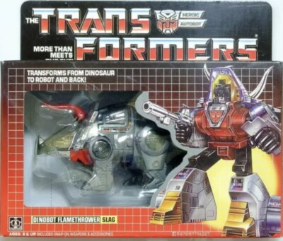 Transformers G1 dinobot Slag Reissue brand new action Figure  
