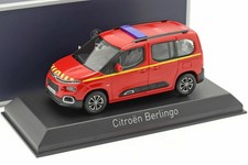 NOREV Citroën Berlingo III 2020 Fire Truck Model 1:43 Red Diecast 155764