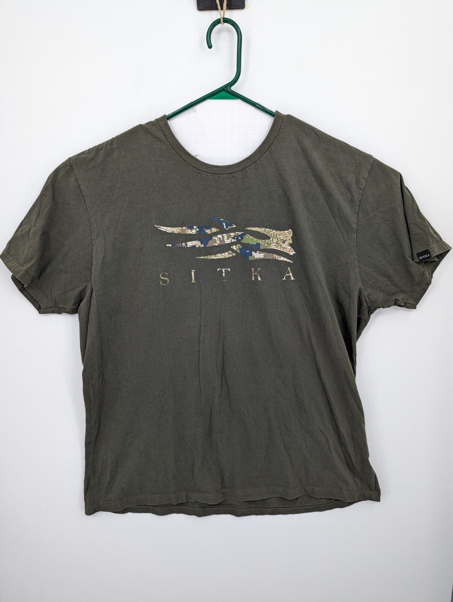 SITKA Gear T-shirt léger à manches courtes en coton Pima pour homme, Silex bleu SITKA Gear T-shirt léger à manches courtes en coton Pima pour homme, Silex bleu