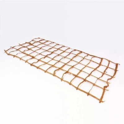 TERRA EXOTICA Kletternetz aus Naturfasern 100 x 50 cm - Chamäleon Deko , Mammutgeflecht