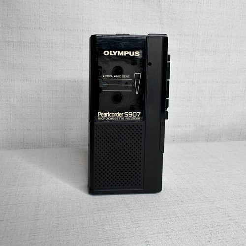 Olympus PearlCorder S907 Handheld Microcassette Recorder- For Parts - Picture 2 of 9