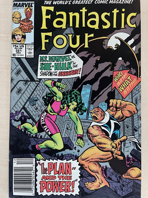 US Fantastic Four Nr. 321, Marvel USA 1988 (Copper Age, She-Hulk)