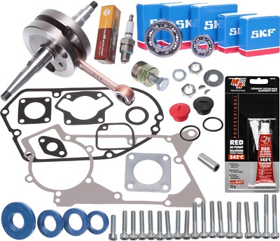 Kurbelwelle Verstärkt Lager SKF C3 Simmerringe Motorset für Simson S60 S51 SR50