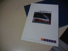 Toyota Vista Ardeo Japanese Brochure 200004 Sv50g55g 3s-fse 1zz-fe 3s-fe