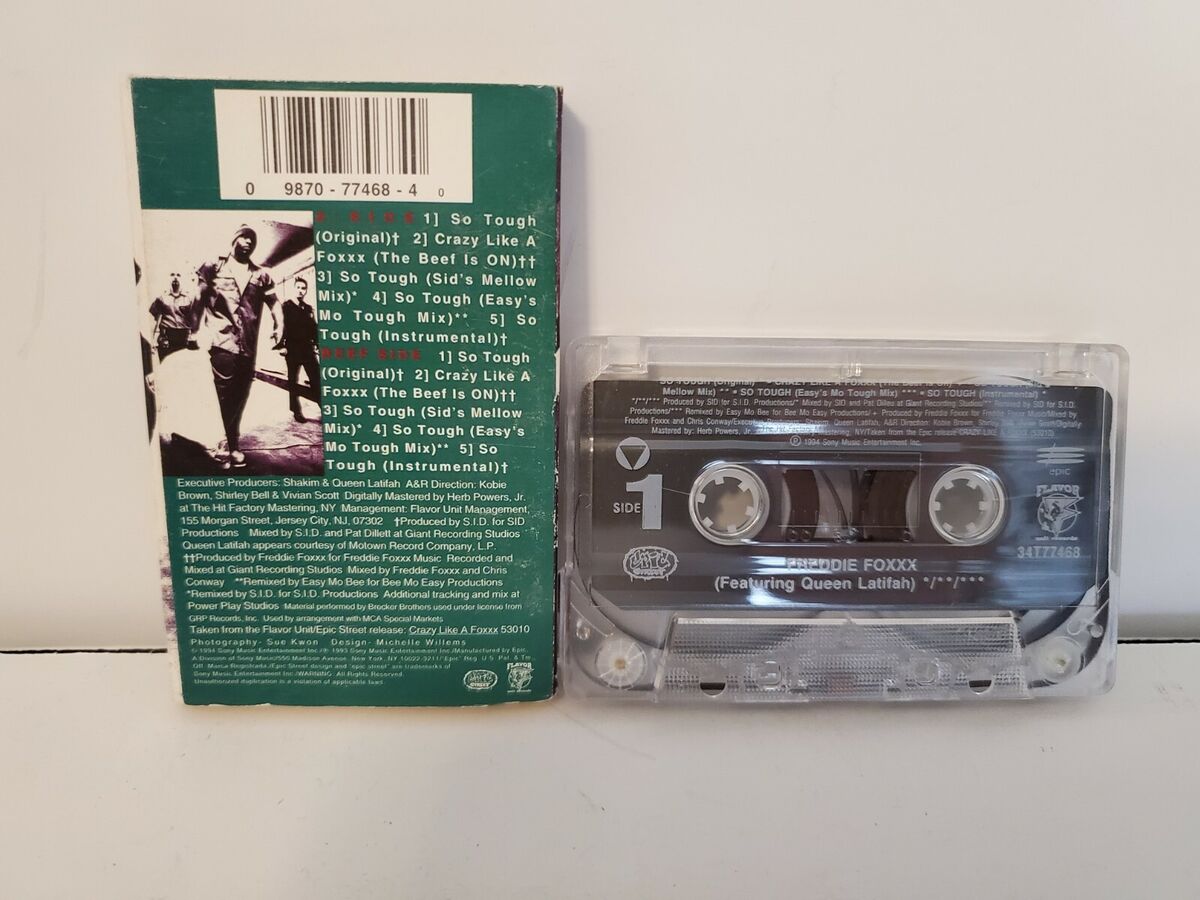 Freddie Foxxx: So Tough: Cassette Single Freddie Foxxx: So Tough: Cassette Single