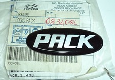 LOGO "PACK PORTE" MICROCAR LIGIER NOVA 162 AMBRA ART.083408L