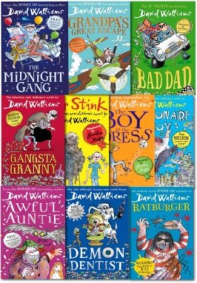 David Walliams Collection 10 Books Children Set - Age 7-11