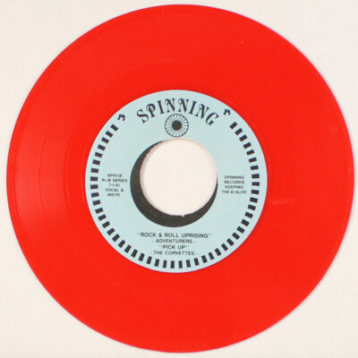 BOBBY PEDRICK / ADVENTURERS / CORVETTES: maybe / r&r uprising / pick up SPINNING