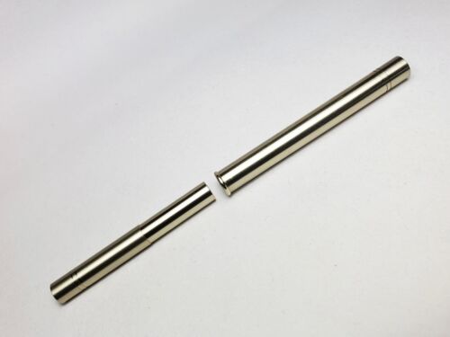 HALF SET 18% NICKEL SILVER STEP DOWN FERRULES FOR RESTORATION OF BAMBOO FLY RODS - Picture 3 of 3