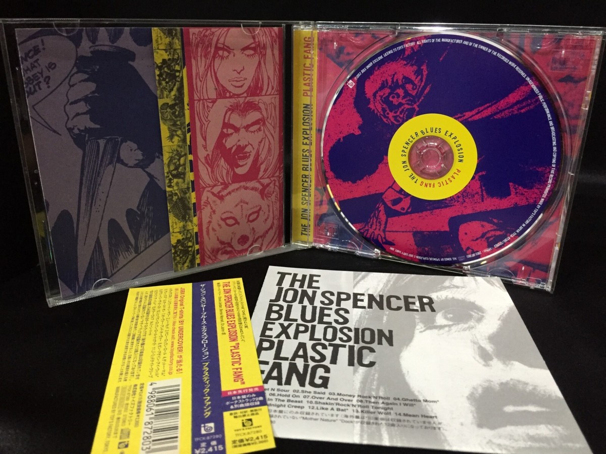 The Jon Spencer Blues Explosion Plastic Fang Japan OBI CD (2002