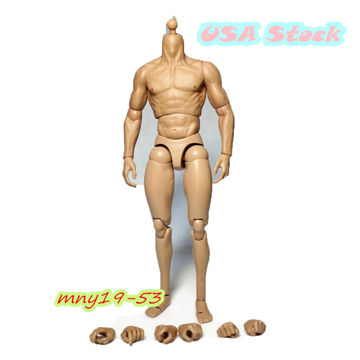 hottoys製素体 1/6フィギュア USA ZC Toys 1:6 Scale Muscular Body Action Figure For 12