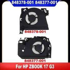 848378-001 CPU GPU Fan For HP ZBOOK 17 G3 FGD9 FGDN DC5V 0.5A 848377-001