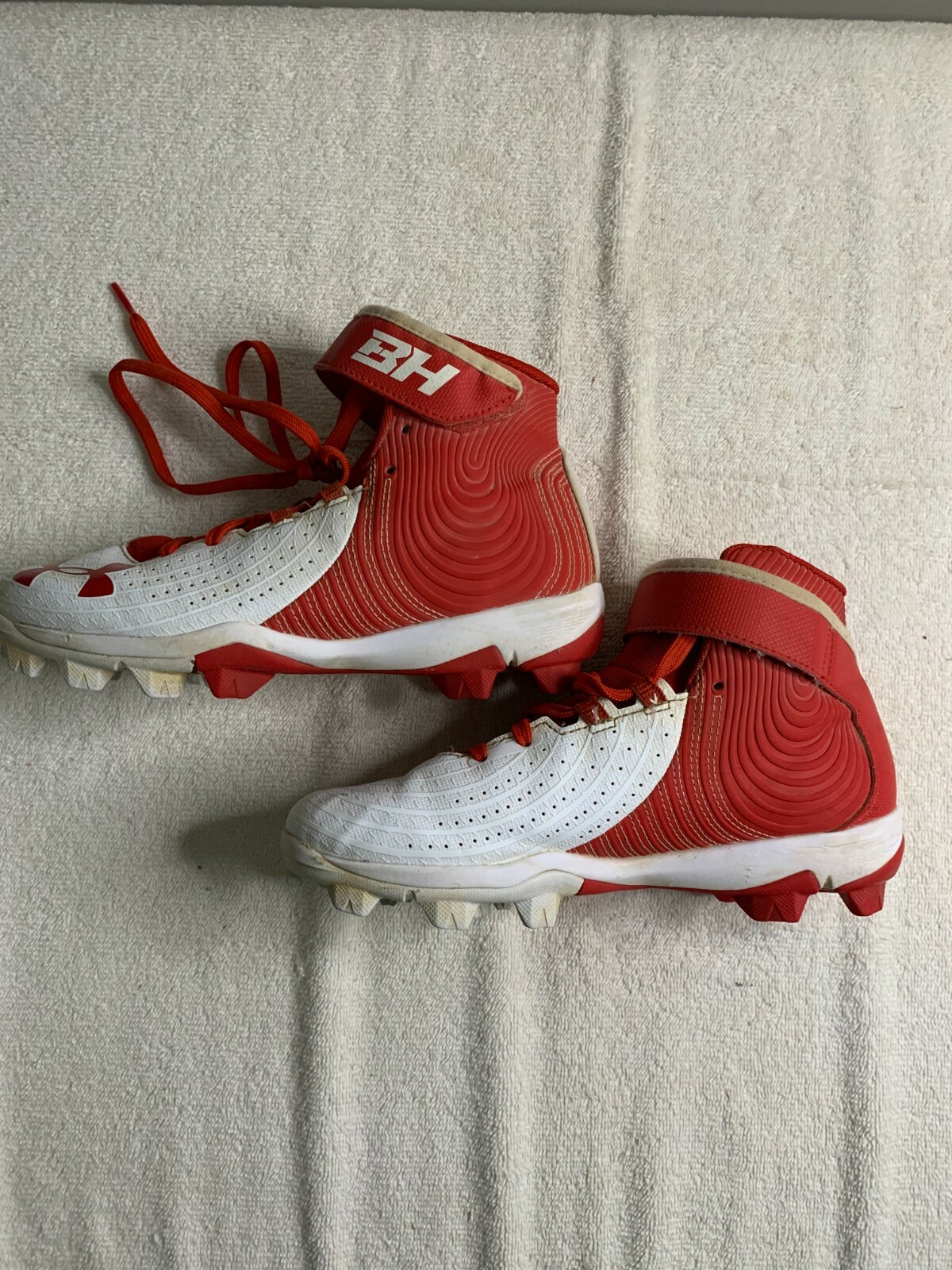 Mid Rm Baseball Cleats Red 302062-600 