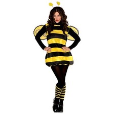 Bumble Bee Fancy Dress Costume Unisex Adults