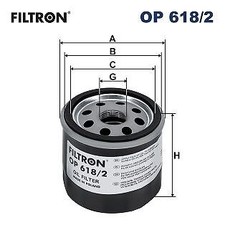 FILTRON (OP 618/2) Ölfilter für MAZDA TOYOTA LEXUS