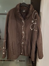 SAMOON Gr. 44,Outdoorjacke braun,bestickt,top 21.11