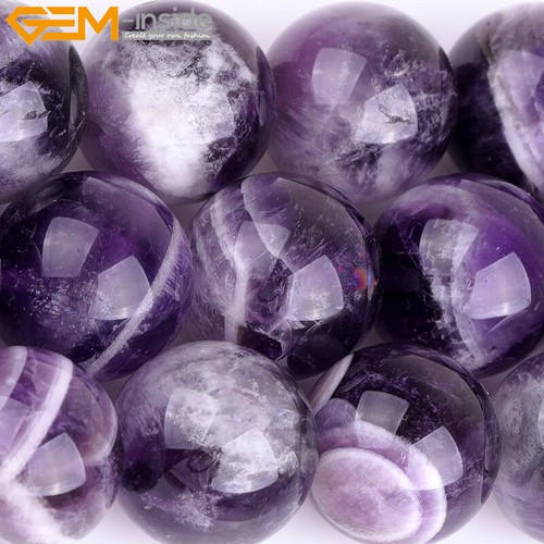 Wholesale Natural Gemstones 6mm Round Spacer Beads For Jewellery Making 15" UK - Picture 560 of 851