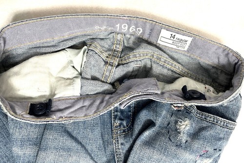 Youth Girls Gap Denim Jeans With Adjustable Waist, Size 14 Regular, C7 - Picture 9 of 9