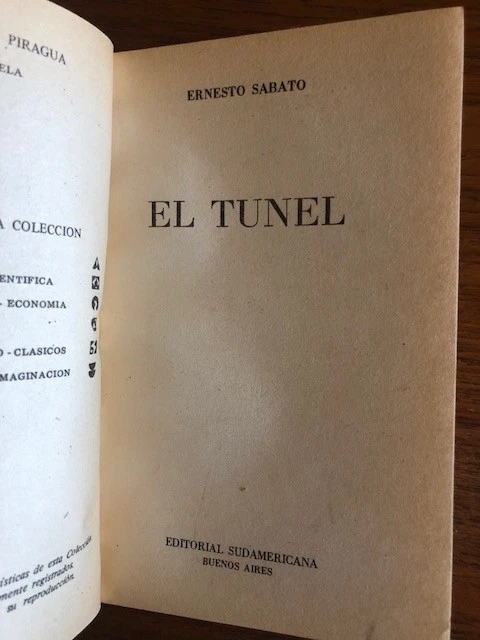 RARE. El Tunel, by Ernesto Sabato, Vintage Paperback, 1976, Spanish edition - Image 2 of 3