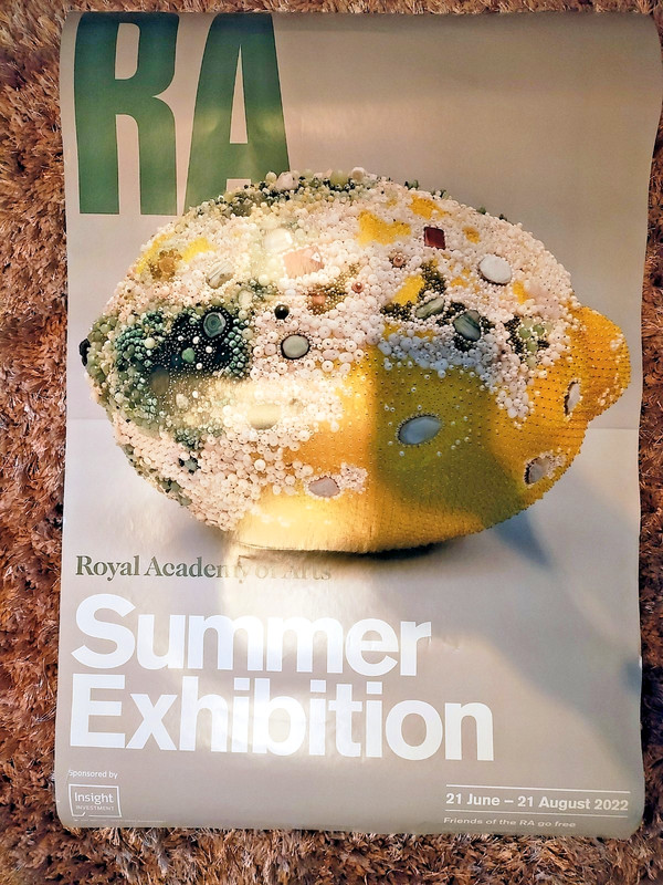 art exhibition poster original Summer Exhibit Royal Academy Of Arts UK V&A 2022