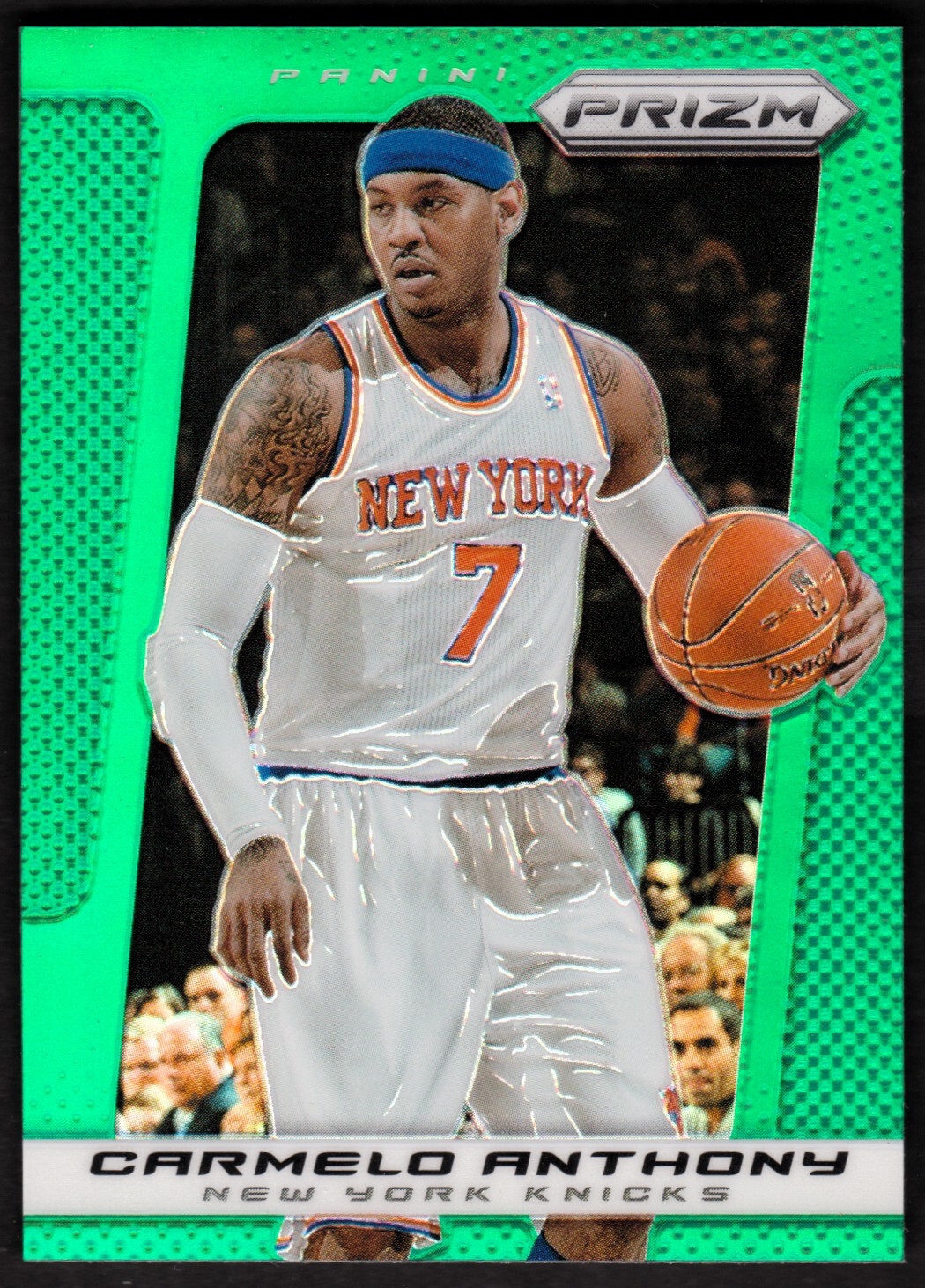 2013-14 Panini Prizm Prizms Green #172 Carmelo Anthony KNICKS