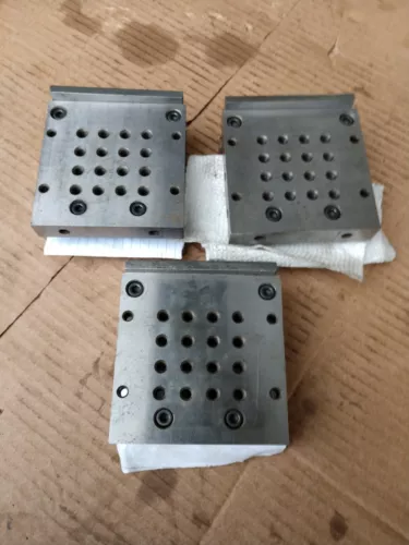Lot of 3 Machinist 4x4 Angle Sine Plate