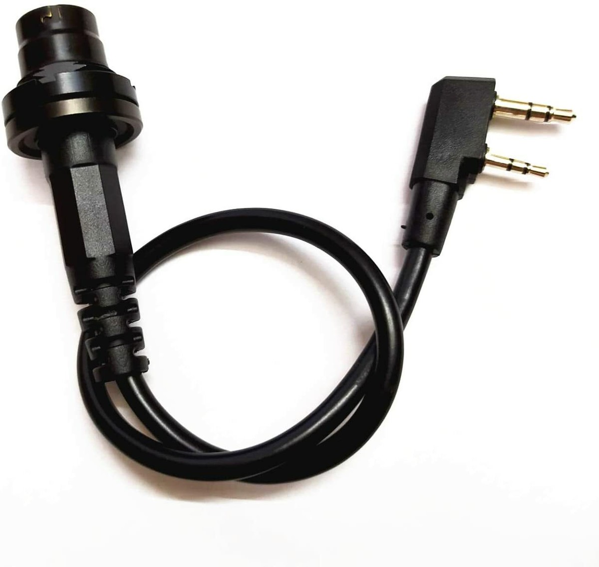 新品 PRC148用 マリタイムコネクターptt 6-Pin PRC-148 152 Radio PTT Adapter Cable Compatible with Kenwood