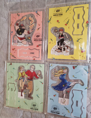 Delicious In Dungeon Labyrinth Exploration Acrylic Standees, Set of 4 US SELLER