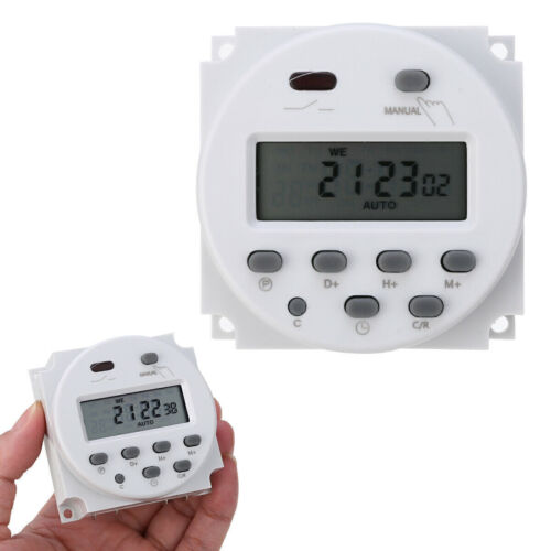 Digitale LCD Zeitschaltuhr DC/AC 12V 16A Timer Programmierbar Schalter Zeit Gut~ - Bild 15 von 20