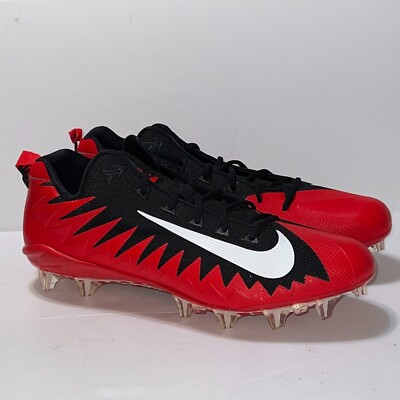 Nike Football Cleats Men's Sz 15.5 Alpha Menace Pro Low TD Red